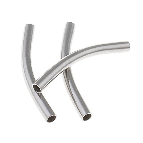 Perlin 20 Metall Röhrchen Röhre Messingröhrchen Röhre Gebogen Tube Perlen 34mm Loch 2mm Metallröhrchen Silberfarben Schmuckherstellung M54 Perlin 20 Metall Röhrchen Röhre Messingröhrchen Röhre Gebogen Tube Perlen 34mm Loch 2mm Metallröhrchen Silberfarben Schmuckherstellung M54 von Perlin