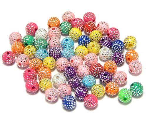 Perlin 200 KUNSTSTOFFPERLEN RUND 5mm mit Straß Perlen Strasssteine Bunt Multifarbe Acryl Perlen R231 Perlin 200 KUNSTSTOFFPERLEN RUND 5mm mit Straß Perlen Strasssteine Bunt Multifarbe Acryl Perlen R231 von Perlin