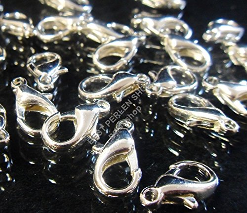 Perlin 25 METALLVERSCHLUSS VERSCHLÜSSE KARABINERVERSCHLUSS 12mm ALTSILBER BPS SF2 Perlin 25 METALLVERSCHLUSS VERSCHLÜSSE KARABINERVERSCHLUSS 12mm ALTSILBER BPS SF2 von Perlin