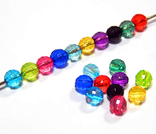 400stk Kunststoffperlen Gemischte farbe Luxus Acrylperlen Plastik 6mm Facettiert Rund Mix Perlen Pack Perle zum fädeln 400stk Kunststoffperlen Gemischte farbe Luxus Acrylperlen Plastik 6mm Facettiert Rund Mix Perlen Pack Perle zum fädeln von Perlin