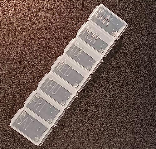 Perlin 4stk Perlenbox mit 7 Fächer Sortierbox Sortierkiste Kunststoff Container Materialbox Sortimentskasten Sortimentsboxen für die Schmuck Perlen Kosmetik und andere Mini waren Schmuckschatulle Perlin 4stk Perlenbox mit 7 Fächer Sortierbox Sortierkiste Kunststoff Container Materialbox Sortimentskasten Sortimentsboxen für die Schmuck Perlen Kosmetik und andere Mini waren Schmuckschatulle von Perlin