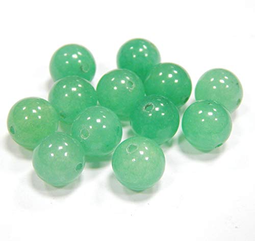 Perlin Edelstein Perlen Aventurin Grün Stein 10mm Rund Halbedelstein Edelsteine Perle mit Loch zum auffädeln Schmuckperlen Schmuckstein G291 Perlin Edelstein Perlen Aventurin Grün Stein 10mm Rund Halbedelstein Edelsteine Perle mit Loch zum auffädeln Schmuckperlen Schmuckstein G291 von Perlin
