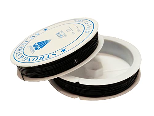 Faden ELASTISCHES SILIKON SCHMUCKFADEN 0,8mm Transparent Schwarz Thread Gummifaden für Perlenschmuck Armbänder Basteln Beading Thread Handwerk Schnur Faden ELASTISCHES SILIKON SCHMUCKFADEN 0,8mm Transparent Schwarz Thread Gummifaden für Perlenschmuck Armbänder Basteln Beading Thread Handwerk Schnur von Perlin