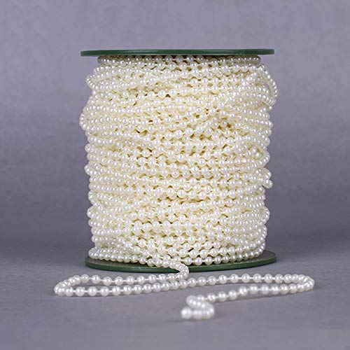 Girlande mit Wachsperlen 4mm Band Perlenband Krem Tischband Dekoband Hochzeit Tischdeko Perlenkette Zuchtperle Imitat Perlmutt Wedding Kinder Party Perlengirlande Dekoperle C331 Girlande mit Wachsperlen 4mm Band Perlenband Krem Tischband Dekoband Hochzeit Tischdeko Perlenkette Zuchtperle Imitat Perlmutt Wedding Kinder Party Perlengirlande Dekoperle C331 von Perlin