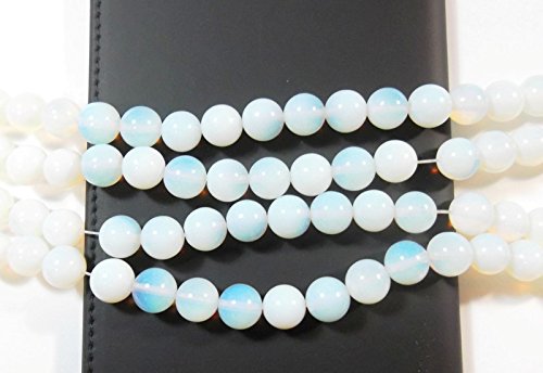MONDSTEINE Perlen Opal Edelstein strang 6mm Halbedelstein Kugel Gemstone Beads Gem New 6mm 60 Stk D90 von Perlin