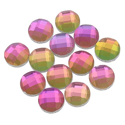 Perlin 15 Glas Cabochons 8mm facettiert Kristall AB Glasschliff Strass-Steine R203 Perlin 15 Glas Cabochons 8mm facettiert Kristall AB Glasschliff Strass-Steine R203 von Perlin