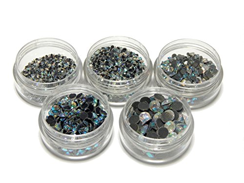 Perlin Hotfix Strasssteine Crystal AB Set zum Aufbügeln in 5 Größen 2mm 3mm 4mm 5mm 6mm Glitzersteine Rhinestone Glass Strass Perlen Selbstklebend mit Sortier Box Perlin Hotfix Strasssteine Crystal AB Set zum Aufbügeln in 5 Größen 2mm 3mm 4mm 5mm 6mm Glitzersteine Rhinestone Glass Strass Perlen Selbstklebend mit Sortier Box von Perlin