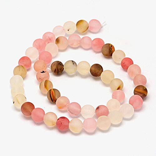 Perlin - Tigerskin Kirsch Quarz/Quartz Glas Perlen Halbedelstein Mattiert Gefrostet Rund 6mm Set 36stk Lose Schmuckstein Schmuckperlen Schmuckdesign Bastelzubehör Perlenkette G32 x2 Perlin - Tigerskin Kirsch Quarz/Quartz Glas Perlen Halbedelstein Mattiert Gefrostet Rund 6mm Set 36stk Lose Schmuckstein Schmuckperlen Schmuckdesign Bastelzubehör Perlenkette G32 x2 von Perlin