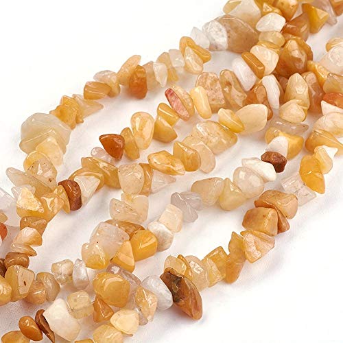 Perlin Topaz Edelstein Strang Perlen Chips Nugget 6mm bis 10mm Schmucksteine 1 Strange Halbedelstein, edelsteinstrang, perlenstrang von Perlin