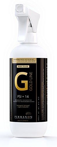 Permanon, Gold Line, 500ml, Universal Nano Versiegelung, für glänzende Oberflächen. Lackierte Möbel, auch im Bad - Glas, Fliesen, Keramik Permanon, Gold Line, 500ml, Universal Nano Versiegelung, für glänzende Oberflächen. Lackierte Möbel, auch im Bad - Glas, Fliesen, Keramik von Permanon
