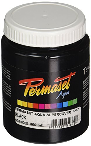 Permaset - Supercover Tinte - für Leinwanddruck - schwarz - 300 ml Permaset - Supercover Tinte - für Leinwanddruck - schwarz - 300 ml von Permaset