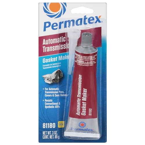 Permatex 81180 Automatikgetriebe-RTV-Dichtstoff, 85 g Röhrchen, Grau von Permatex