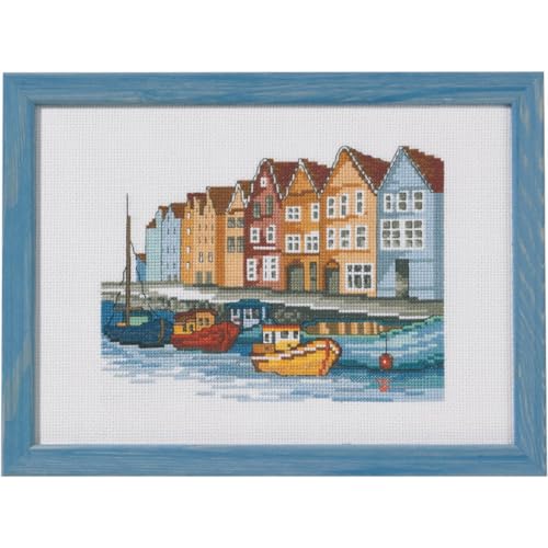 Kreuzstich Stickpackung Boote Zählmuster Kreuzstich Stickpackung Boote Zählmuster von Permin