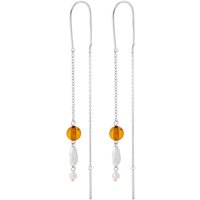 Ohrkette Amber Glow silber von Pernille Corydon