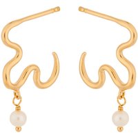 Ohrringe Ocean Dream Earrings gold von Pernille Corydon