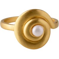 Ring Shell Flower gold Ø 16,5 mm von Pernille Corydon