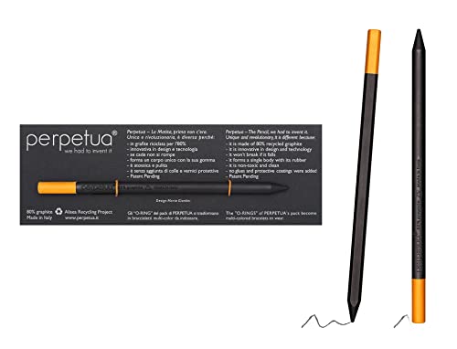 Perpetua öKologischer Bleistift Mit Radiergummi. Bleistift Aus Recyceltem Graphit Inklusive Radiergummi. Design Und Technologie In Einem - FüRs Schreiben Und Malen. Geschenkideen Perpetua öKologischer Bleistift Mit Radiergummi. Bleistift Aus Recyceltem Graphit Inklusive Radiergummi. Design Und Technologie In Einem - FüRs Schreiben Und Malen. Geschenkideen von Perpetua