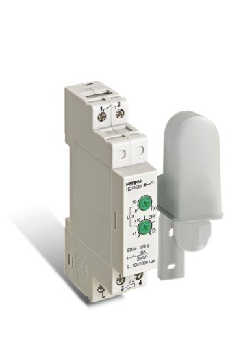 PERRY 1IC7053N Dämmerungsschalter Außensonde, Weiß von Perry