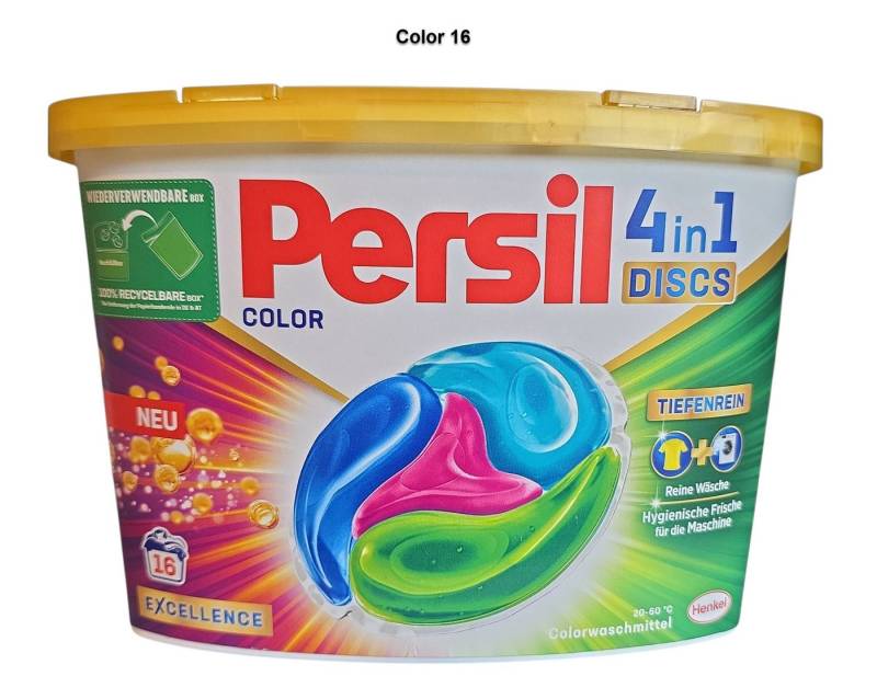 Persil Persil Discs 4 in 1 Color 20 St. Pods Colorwaschmittel (16-St) von Persil