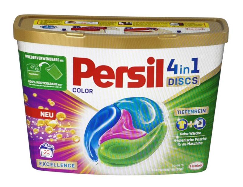 Persil Persil Discs 4 in 1 Color 20 St. Pods Colorwaschmittel (20-St) von Persil