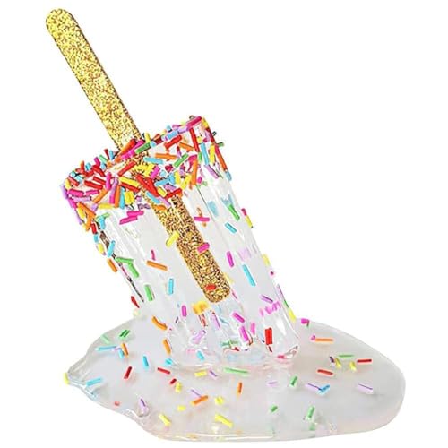 Persistence 1 x Eisstiel-Dekoration, schmelzendes Eis am Stiel, Dekoration, Sommer, cooles Eis am Stiel, Heimdekoration, A von Persistence