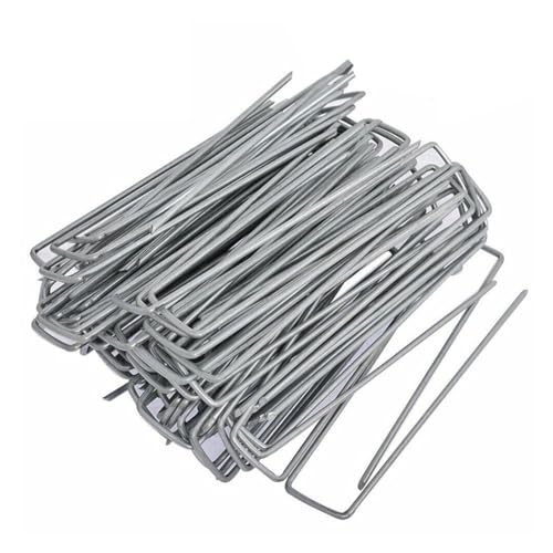 Persistence 100 Stück Gartenpflanzen, feste Erdspieße, U-förmige Landschafts-Bodenstifte, Gartenpfähle, Sicherungsheringe, einfache Installation Persistence 100 Stück Gartenpflanzen, feste Erdspieße, U-förmige Landschafts-Bodenstifte, Gartenpfähle, Sicherungsheringe, einfache Installation von Persistence