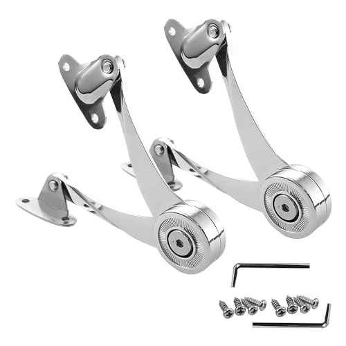 Persistence 2 Stück Spielzeugkistenscharniere mit Soft-Close-Funktion – Deckelstützscharniere, Robuste, Verstellbare - und Hochscharniere, Schranktür-Stützscharniere von Persistence