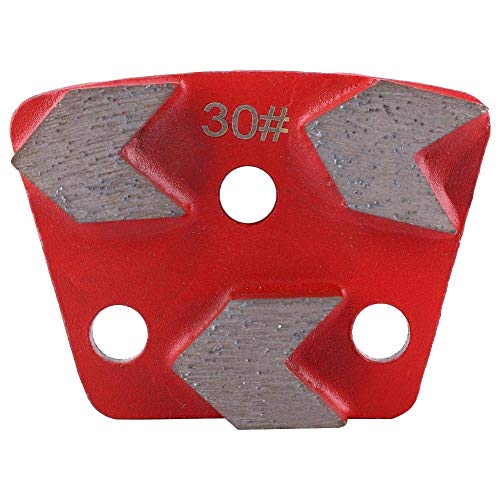 Persistence 30 Grit Metal Bond Scraper Trapezoid Diamond Floor Grinding Pad Disc for Removing Adhesives Spots Joints von Persistence