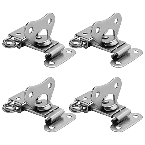 Persistence 4 Pack 304 Rostfreier Stahl Drehbar Riegel mit Halter und Schmetterling Ziehen Riegel für Koffer Box von Persistence