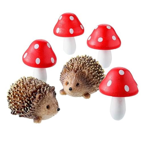 Persistence Garden Fairy Ersatzteile Harz Igel und Miniatur Dekorationen für Bonsai von Persistence