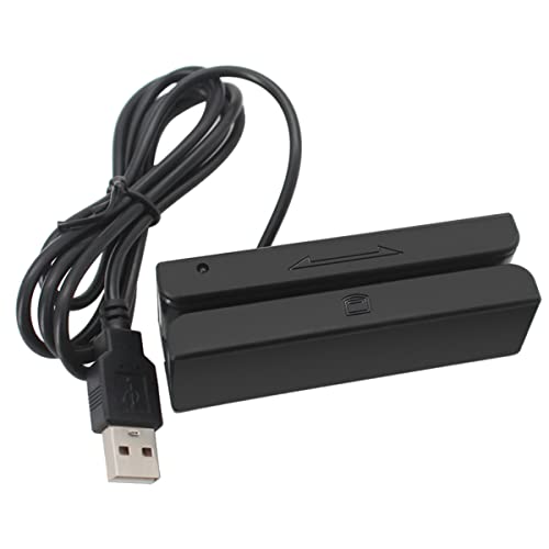 Persistence MSR90 USB Magnetstreifen KartenlesegeräT Kartenleser Stripe 3 Tracks Mini Swiper für USB PC von Persistence