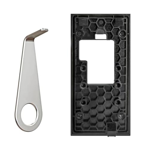 Persistence Ring-Türklingelhalterung Ohne Bohren für Batteriebetriebene Ring-Türklingel (Version 2024), Selbstklebende Halterung für die Türklingel-Montageplatte von Persistence