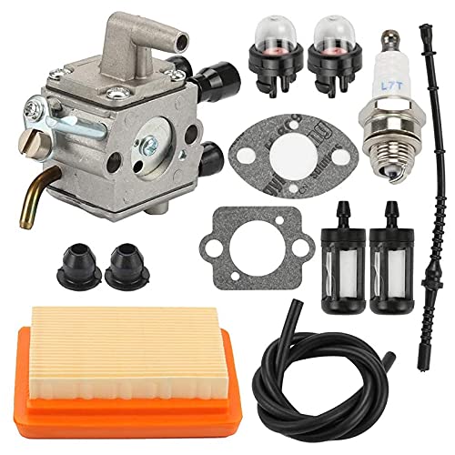 Persistence Vergaser-Luftfilter-Birnen-Kraftstoff-Repower-Set, passend für FS120 FS200 FS250 FS300 FS350 FR450 Rasentrimmer von Persistence