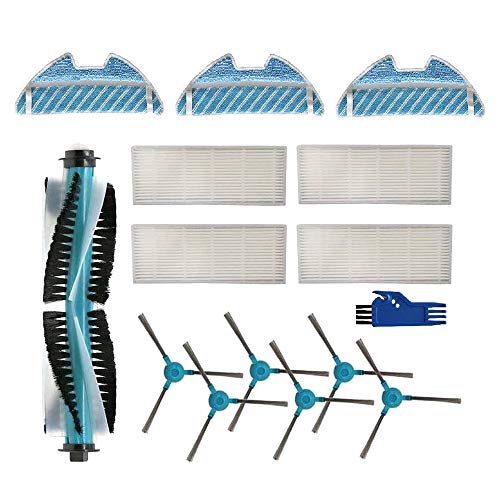 Persistence Zubehör für 1490 Saugroboter, 1 Hauptbürste, 4 Hepa-Filter, 6 Seitenbürsten, 3 Wischmopp Persistence Zubehör für 1490 Saugroboter, 1 Hauptbürste, 4 Hepa-Filter, 6 Seitenbürsten, 3 Wischmopp von Persistence