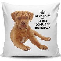 Keep Calm & Hug A | Verschiedene Hunderassen Kissenhülle von PersonalisedGifts101