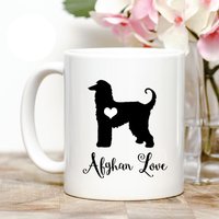 Afghan Hound Kaffeebecher von Personalizeitpaws