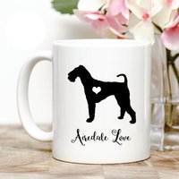 Airedale Terrier Kaffeetasse von Personalizeitpaws