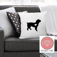 Cockapoo Haustier Kissenbezug von Personalizeitpaws