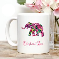 Elefant Kaffeebecher von Personalizeitpaws