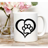 Hund Liebe Becher von Personalizeitpaws