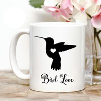 Kolibri Liebe Kaffeebecher von Personalizeitpaws