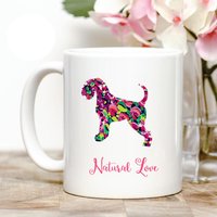 Riesenschnauzer Natürliche Liebe Kaffeetasse von Personalizeitpaws