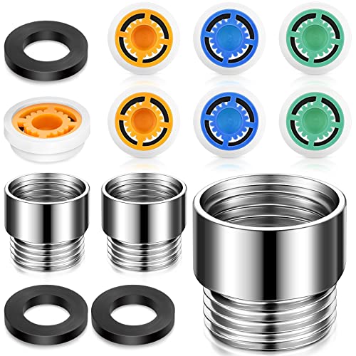 2 Sets Dusche Stromverringerung Begrenzer Set 1/2 Zoll Wasser Durchflussbegrenzer Set bis zu 70% Wassereinsparung Wassersparende Duschflussregler Duscharmatur, 4 L/min, 7 L/min, 9 L/min 2 Sets Dusche Stromverringerung Begrenzer Set 1/2 Zoll Wasser Durchflussbegrenzer Set bis zu 70% Wassereinsparung Wassersparende Duschflussregler Duscharmatur, 4 L/min, 7 L/min, 9 L/min von Perthlin