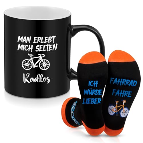 Perthlin Radfahrer Geschenke 340 ml Fahrrad Tasse Becher ICH WÜRDE LIEBER FAHRRAD FAHREN Socken Witzige Socken mit Fahrradkarte Lustiges Geschenk für Radfahrer und Mountain Biker Perthlin Radfahrer Geschenke 340 ml Fahrrad Tasse Becher ICH WÜRDE LIEBER FAHRRAD FAHREN Socken Witzige Socken mit Fahrradkarte Lustiges Geschenk für Radfahrer und Mountain Biker von Perthlin