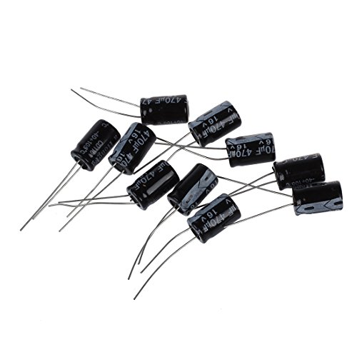 Pesderty 10 x 16V 470uF Elektrolytischer Aluminium Kondensator 8 x 12 mm Pesderty 10 x 16V 470uF Elektrolytischer Aluminium Kondensator 8 x 12 mm von Pesderty