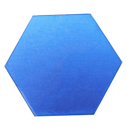 Pesderty 12 StüCke 3D Hexagon Wandaufkleber Home Office Decor DIY Kunst Blau,7 cm Pesderty 12 StüCke 3D Hexagon Wandaufkleber Home Office Decor DIY Kunst Blau,7 cm von Pesderty
