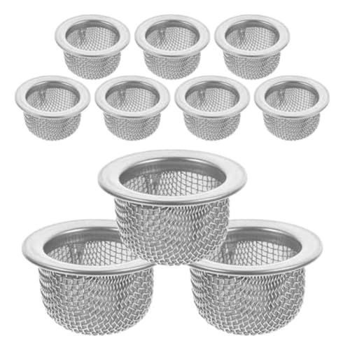 Pesfehhy 10 Stück Doppelsiebfilter Cocktail-Räuchersieb Mini Mesh Bowl Siebfilter für Whiskey Smoker Einfach zu Bedienen Pesfehhy 10 Stück Doppelsiebfilter Cocktail-Räuchersieb Mini Mesh Bowl Siebfilter für Whiskey Smoker Einfach zu Bedienen von Pesfehhy