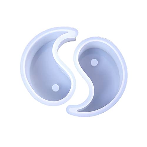 Pesfehhy 2 STÜCKE Silikon Formen Yin Kerzen Form Tai Seifen Wachs Aromatherapie Form Epoxid Harz Form Pralinen Form Pesfehhy 2 STÜCKE Silikon Formen Yin Kerzen Form Tai Seifen Wachs Aromatherapie Form Epoxid Harz Form Pralinen Form von Pesfehhy