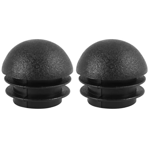 Pesfehhy 2 Stück 25Mm Durchmesser Kunststoff Rundrohr Einsätze End Blindkappen Schwarz Pesfehhy 2 Stück 25Mm Durchmesser Kunststoff Rundrohr Einsätze End Blindkappen Schwarz von Pesfehhy