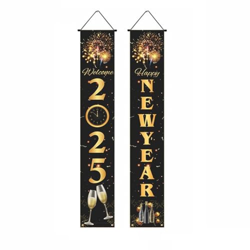 Pesfehhy 2025 Neujahrsbanner Hängende Dekorationen Neujahrsdekorationen Neujahrspaare A Pesfehhy 2025 Neujahrsbanner Hängende Dekorationen Neujahrsdekorationen Neujahrspaare A von Pesfehhy